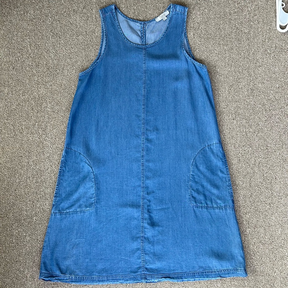 Denim dress size small